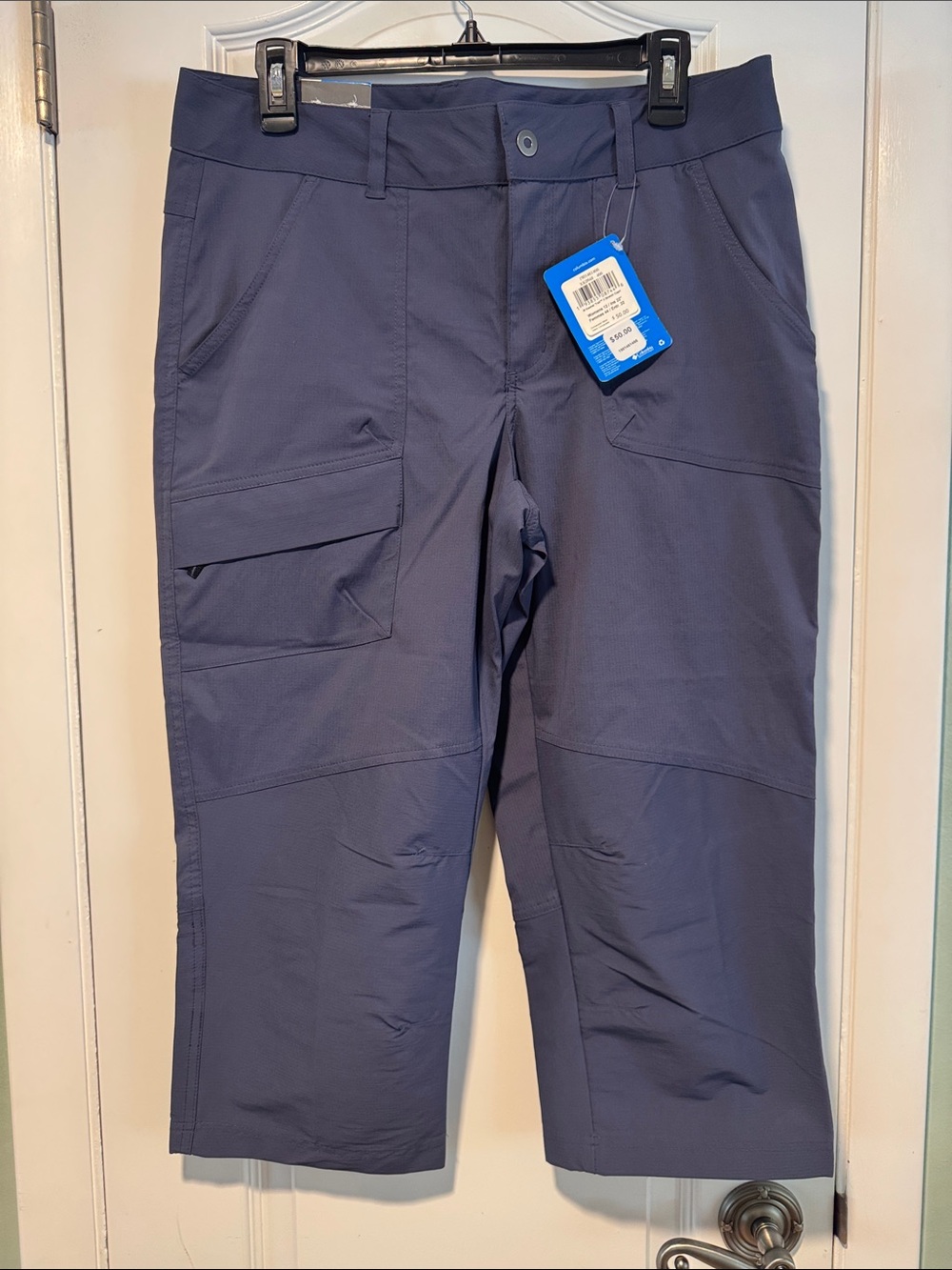 Columbia  gray blueCargo Capri Pants with Omni‑Shield Tag